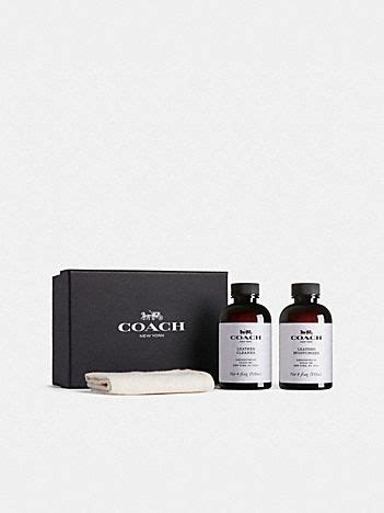 coach leather care